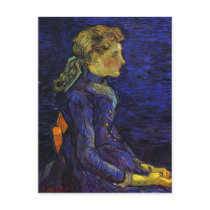 Portrait of Adeline Ravoux, Vincent van Gogh Postcard