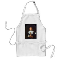 Portrait of Agatha Bas by Rembrandt Apron