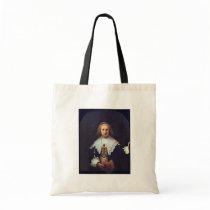 Portrait Of Agatha Bas By Rembrandt Harmensz. Van Tote Bags