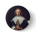 Portrait Of Agatha Bas By Rembrandt Harmensz. Van buttons