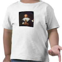 Portrait of Agatha Bas by Rembrandt T-shirt