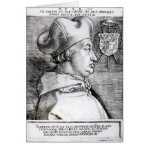 Portrait of Albert, Cardinal Elector of Mainz