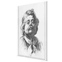 Portrait of Albert Ernest Carrier-Belleuse Gallery Wrap Canvas