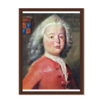Portrait Of Albert Fabricius By Tako Hajo Jelgersm Postcard