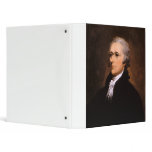Portrait of Alexander Hamilton by John Trumbull Vinyl Binder