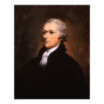 Portrait of Alexander Hamilton by John Trumbull Photo Art