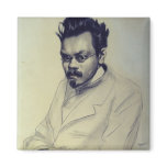 Portrait of Alexei M. Remizov, 1907 magnets