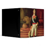 Portrait of Alfonso XII  1876 3 Ring Binder