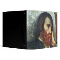 Portrait of Alfred Bruyas Vinyl Binder