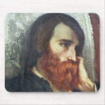 Portrait of Alfred Bruyas Mousepads