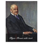 Portrait Of Alfred Lichtwark By Leopold Karl Walte flyers