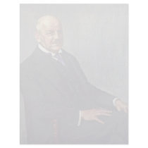 Portrait Of Alfred Lichtwark By Leopold Karl Walte Letterhead Template