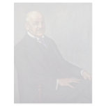 Portrait Of Alfred Lichtwark By Leopold Karl Walte letterhead