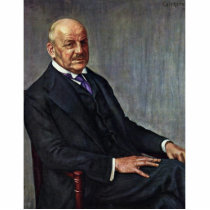 Portrait Of Alfred Lichtwark By Leopold Karl Walte Photo Cutouts