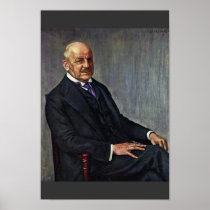 Portrait Of Alfred Lichtwark By Leopold Karl Walte Print