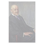 Portrait Of Alfred Lichtwark By Leopold Karl Walte Custom Stationery
