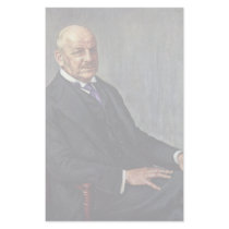 Portrait Of Alfred Lichtwark By Leopold Karl Walte Custom Stationery