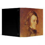Portrait of Alfred Lord Tennyson Vinyl Binder