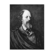 Portrait of Alfred, Lord Tennyson  c.1860s Postcards