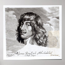 Portrait of Algernon Percy Posters