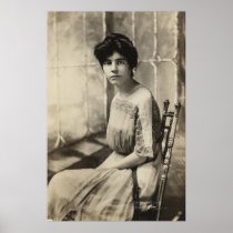 Portrait of Alice Paul Print