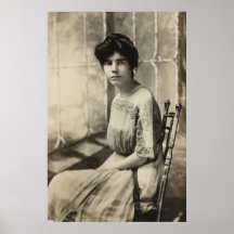 Portrait of Alice Paul Print