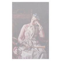 Portrait Of Amelia Van Buren By Thomas Eakins ( Custom Stationery