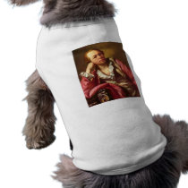 Portrait of an architect by Anton Raphael Mengs Doggie T-shirt