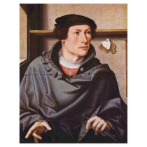 Portrait Of An Architect By Westfälischer Meister Full Color Flyer