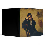 Portrait of an Artist in his Studio Vinyl Binders