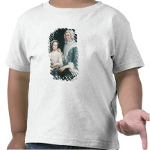 Portrait of an Elderly Lady and a Young Girl T Shirt