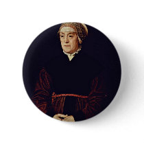 Portrait Of An Elderly Lady By Neufchâtel Nicolas Pinback Buttons