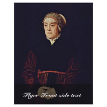 Portrait Of An Elderly Lady By Neufchâtel Nicolas Custom Flyer