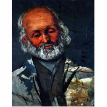 Portrait Of An Old Man By Paul Cézanne Acrylic Cut Out