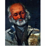 Portrait Of An Old Man By Paul Cézanne Acrylic Cut Out