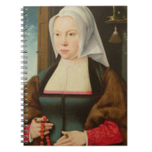 Portrait of an Unknown Lady, 1527 (oil on panel) Note Book