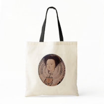 Portrait Of An Unknown Lady Oval By Nicholas Tote Bags