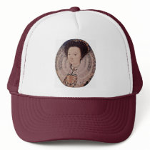 Portrait Of An Unknown Lady Oval By Nicholas Trucker Hat