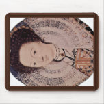 Portrait Of An Unknown Lady Oval By Nicholas mousepads