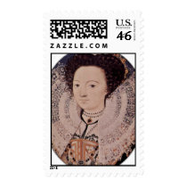 Portrait Of An Unknown Lady Oval By Nicholas Postage