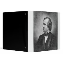 Portrait of Andrew Johnson Binder