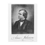 Portrait of Andrew Johnson Postcards