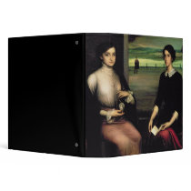 Portrait of Angeles and Fuensanta Vinyl Binders