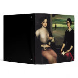 Portrait of Angeles and Fuensanta Vinyl Binders