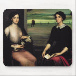 Portrait of Angeles and Fuensanta Mousepads