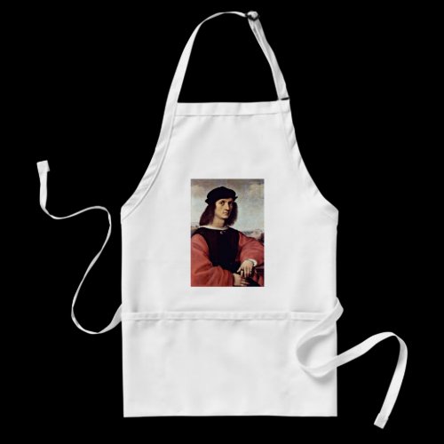 Portrait Of Angelo Doni By Raphael (Best Quality) Apron