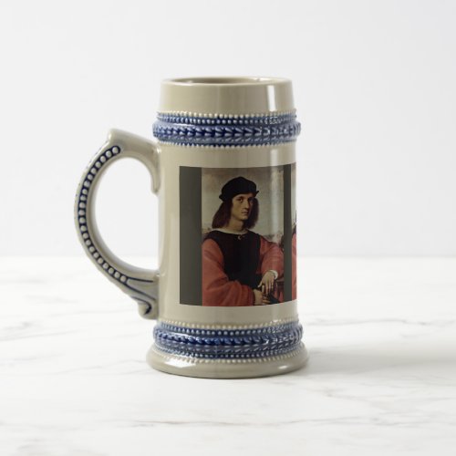 Portrait Of Angelo Doni By Raphael (Best Quality) Mugs