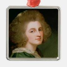Portrait of Ann Barbara Russell Christmas Ornament