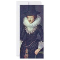 Portrait Of Anna Bouda Courten (1599-1622). rack cards by Artcollection Portrait Of Anna Bouda Courten (1599-1622). rack cards