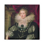 Portrait of Anne of Austria  Infanta of Spain magnets